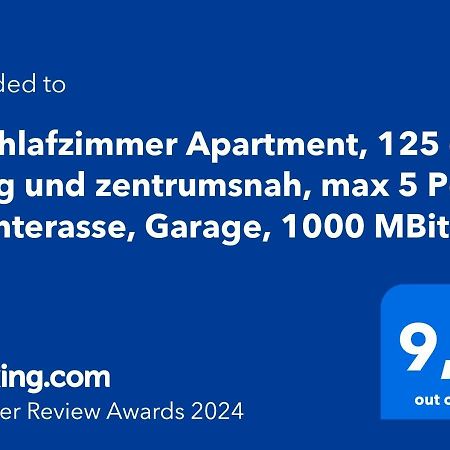 4 Zimmer Apartment, 125 Qm, Ruhig Und Zentrumsnah, Max 5 Pers, Dachterasse, Garage, 1000 Mbit Böblingen Buitenkant foto